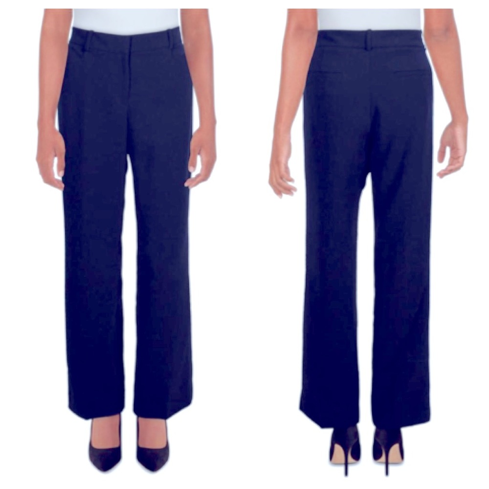 NWT TAHARI ASL Navy Blue Dress Pants